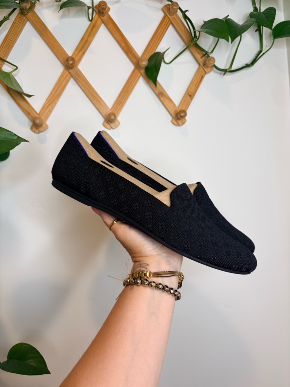 ROTHYS Rare Limited Edition Black Shimmer Loafer